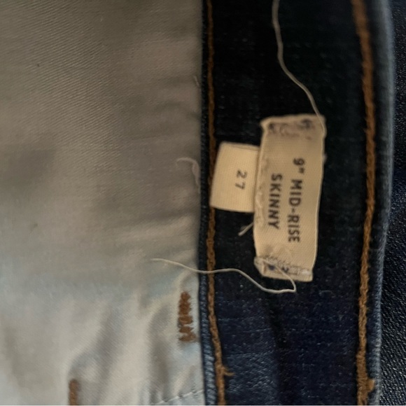 - 🆕MADEWELL 9” mid rise skinny dk blue denim! - Picture 10 of 11